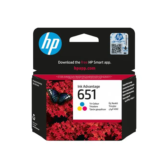 HP 651 Ink Cartridge Tri-color