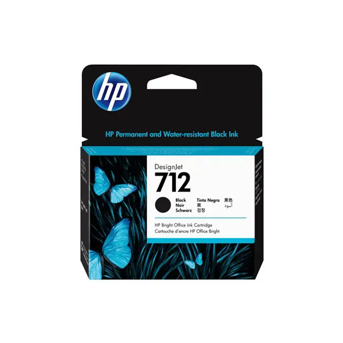 HP 712 80-ml Black Designjet Ink