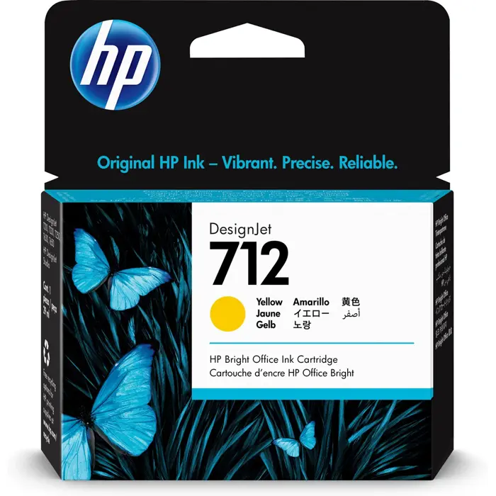 HP 712 Gelb Tintenpatrone