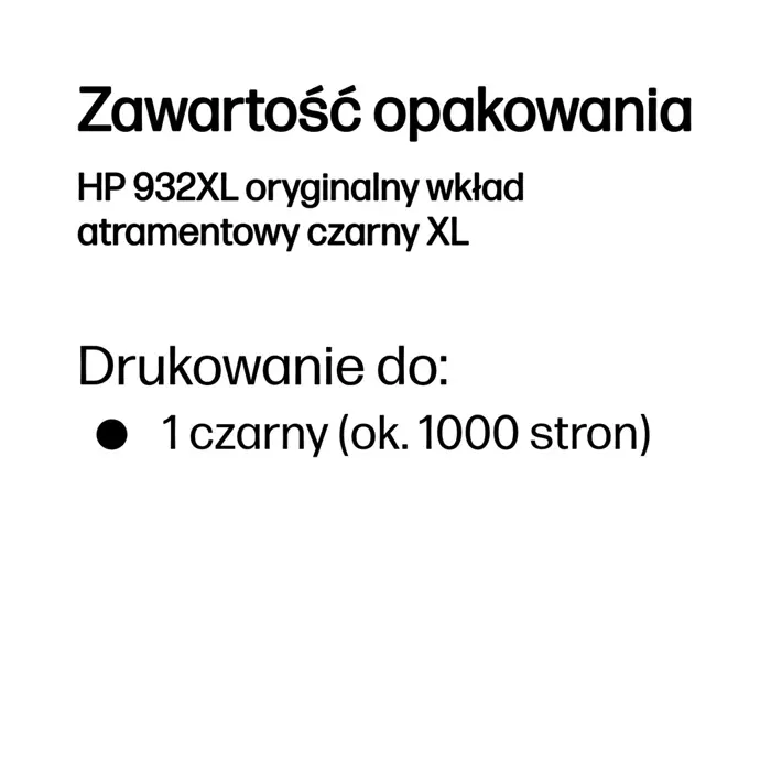 HP 932XL High Yield Black Original Ink Cartridge