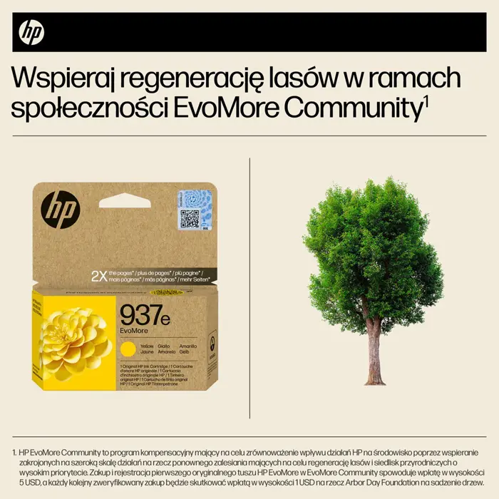 HP 937e Gelb Tintenpatrone EvoMore