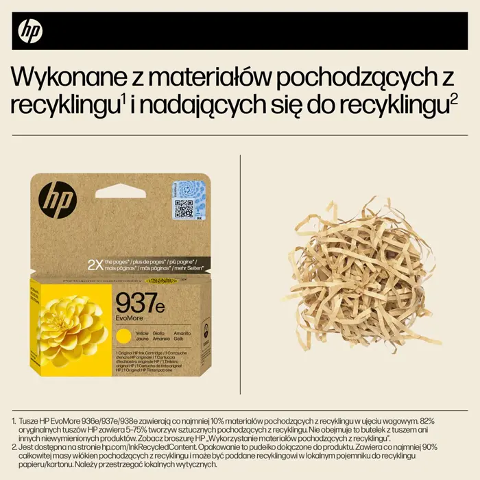 HP 937e Gelb Tintenpatrone EvoMore