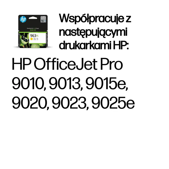 HP 963XL High Yield Yellow Original Ink Cartridge