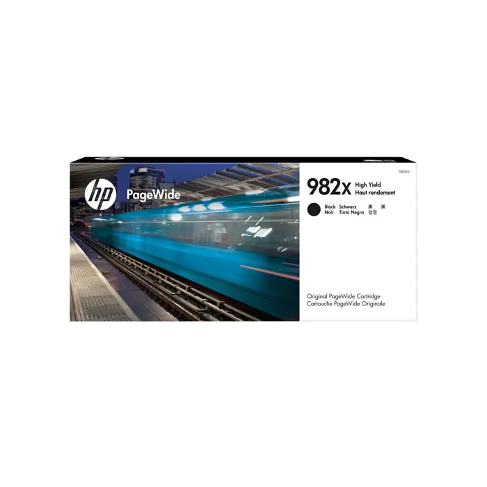 HP 982X High Yield Black Original PageWide Cartridge
