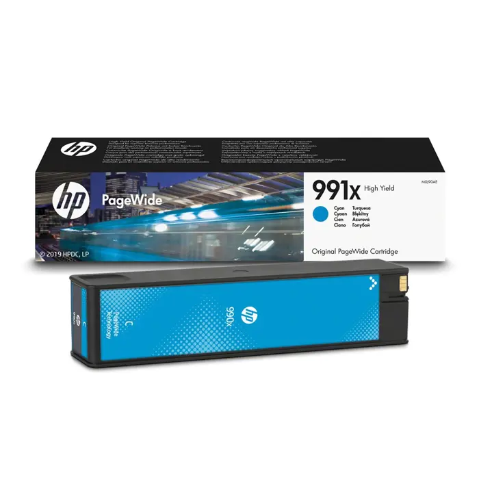 HP 991X High Yield Cyan Original PageWide Cartridge