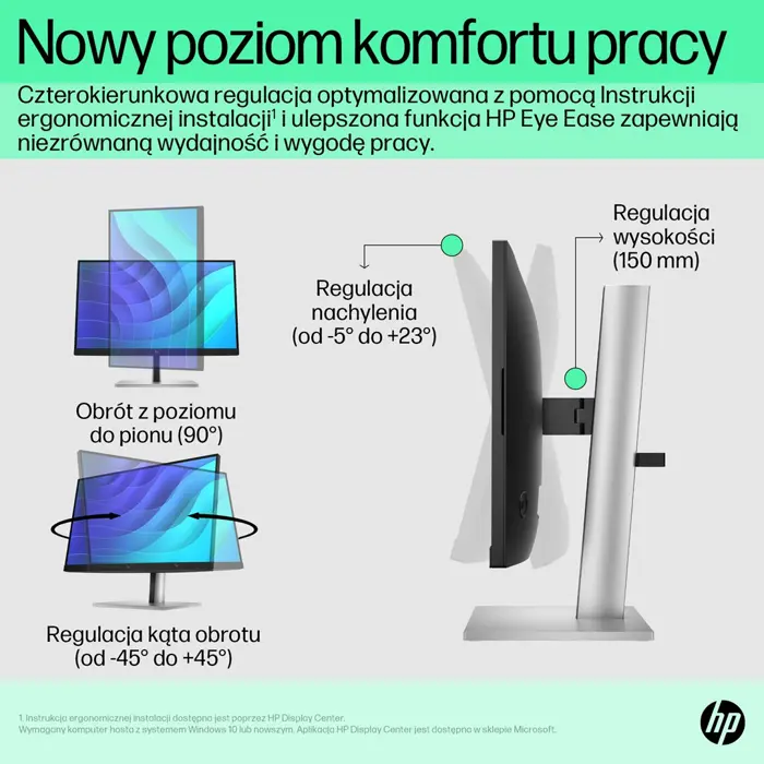 HP E22 G5 IPS FHD 1920x1080 HDMI/DP 250cd