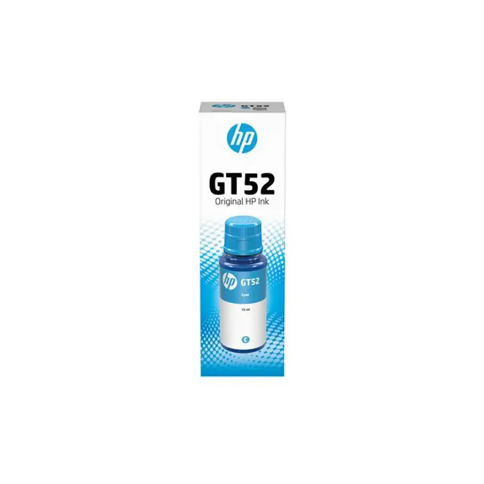HP GT52 Original Ink Bottle Cyan