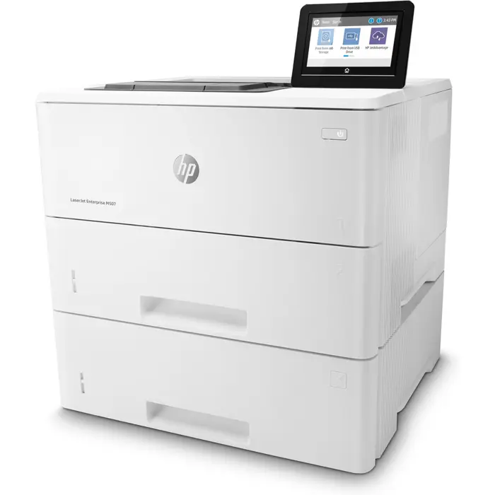HP LaserJet Enterprise M507x, Black and white, Printer for Print, Two-sided printing