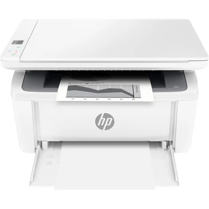 HP LaserJet MFP M140w, multifunction printer (light gray, USB, WLAN, Bluetooth, scan, copy)