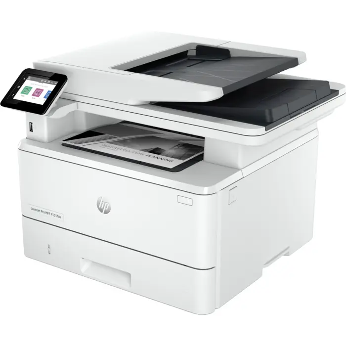 HP LaserJet Pro MFP 4102fdn, multifunction printer (grey, USB, LAN, scan, copy, fax)