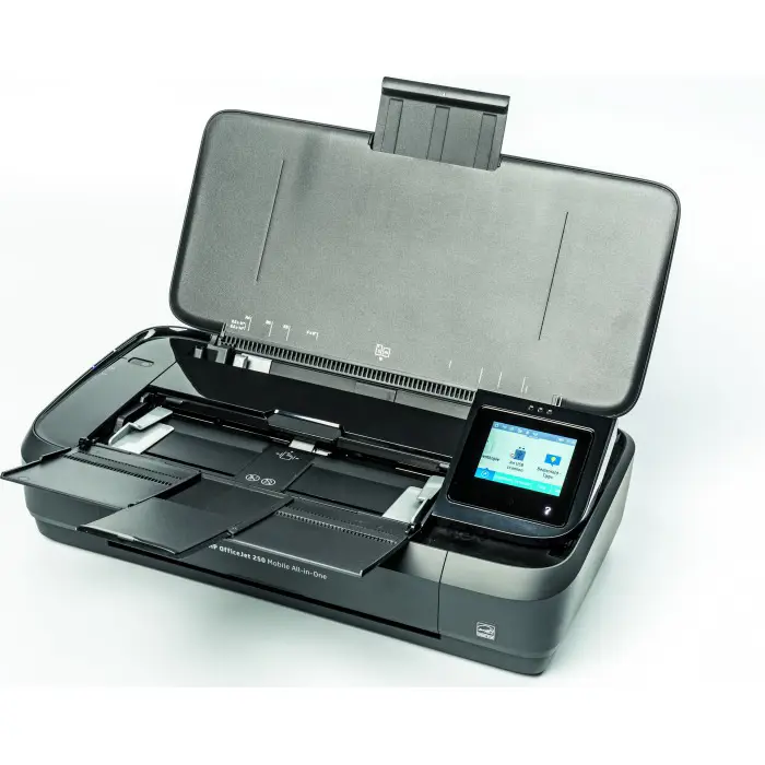 HP OfficeJet 250 Mobile All-in-One Printer, Multifunction Printer (Black, USB / WiFi, Scan, Copy)