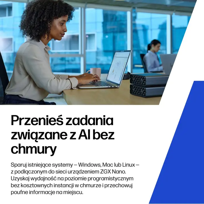 HP ZGX Nano G1n AI GB10 128 GB LPDDR5x-SDRAM 4 TB SSD Linux Mini PC Workstation AI Workstation, AI PC Black