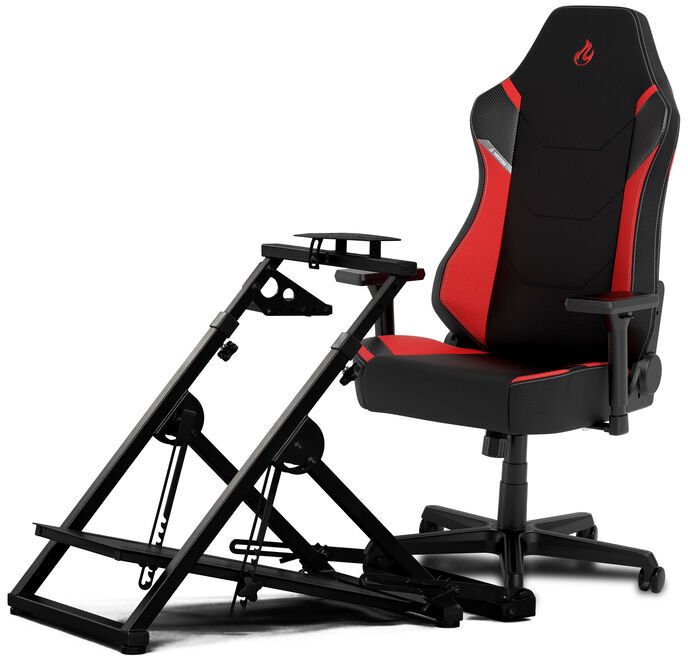 Nitro Concepts C-Racer - X1000 Inferno Red Bundle-GABU-489