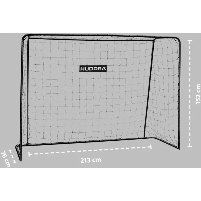 HUDORA football goal Solid 25 (black)