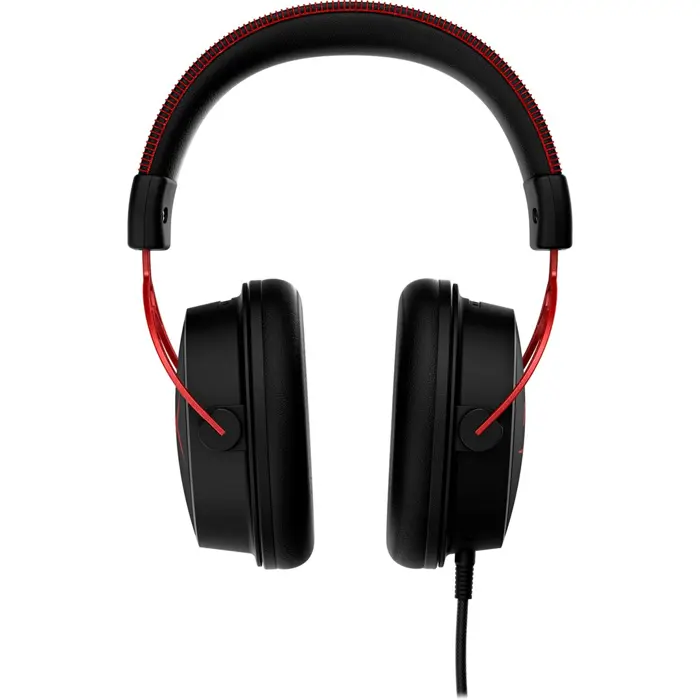 HyperX Cloud Alpha - Wired Gaming Headset (Black-Red), 13-27000 Hz, 298g, Red