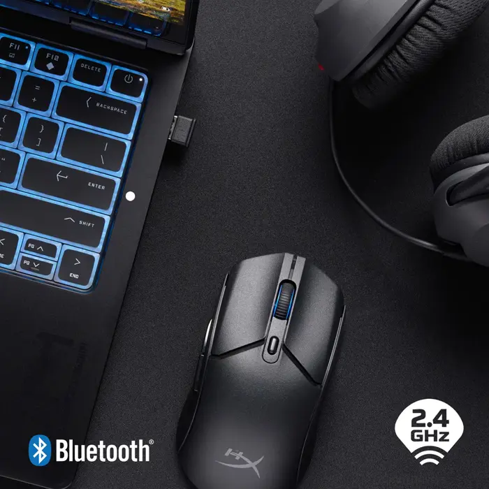 HyperX Mouse Pulsefire Haste 2 Core Wireless Black black