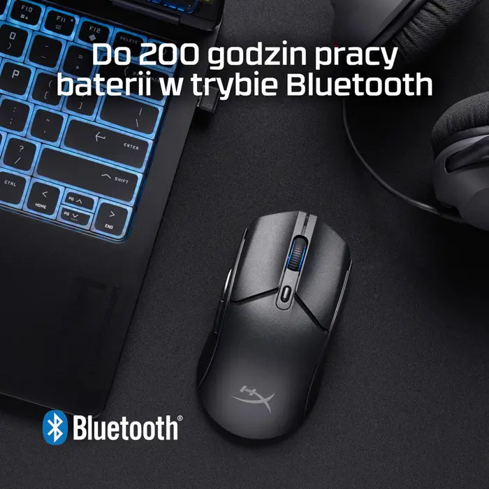 HyperX Mouse Pulsefire Haste 2 Core Wireless Black black