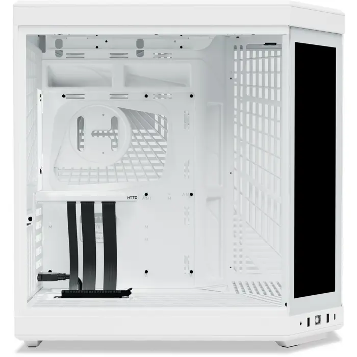 HYTE Y70 Touch Infinite , Tower case (white, Tempered Glass x 2)