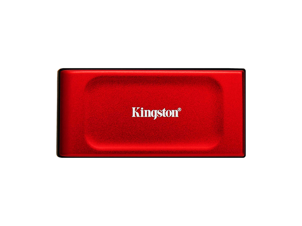 vanjske SSD 2TB Type-C USB 3.2 Gen2 NVMe, Kingston SXS1000R, rdeč (SXS1000R/2000G) - SXS1000R/2000G