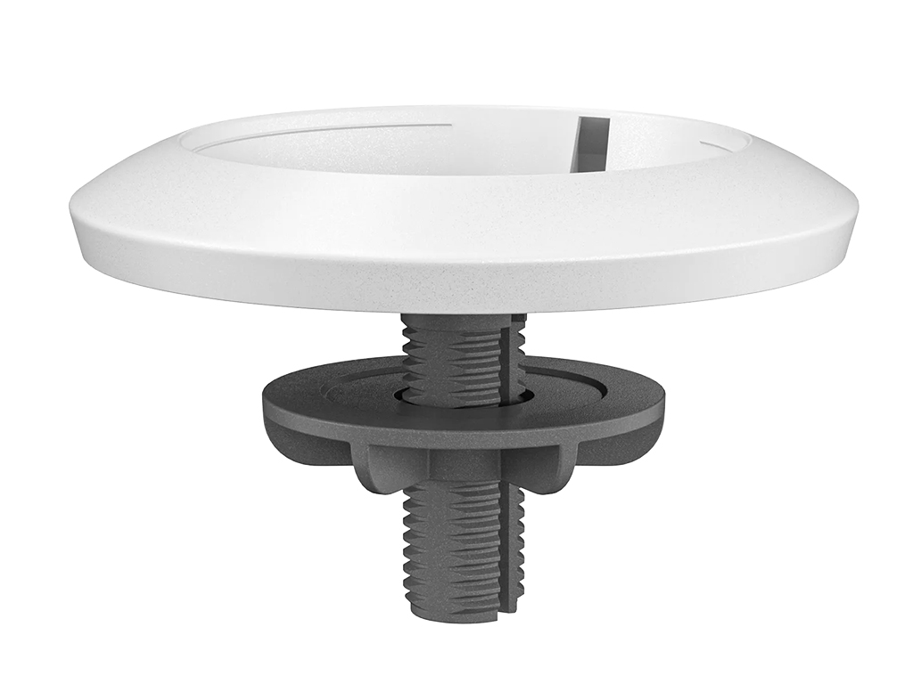 Nosilec Logitech Mic Pod Mount za Logitech Rally, bel - 952-000020