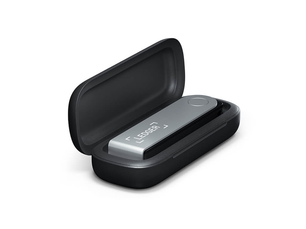 Zaščitni ovitek za strojno denarnico Ledger Nano X Case, black- 3760027782378