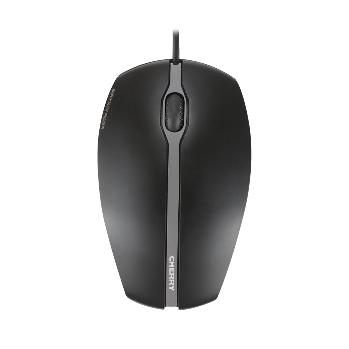 Miš Cherry Gentix SILENT, črna, USB - JM-0310-2