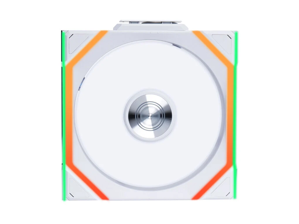 Ventilator za ohišje Lian Li UNI FAN SL Wireless 120 Reverse Blade ARGB PWM 120mm, bel - 12RSL1W1W