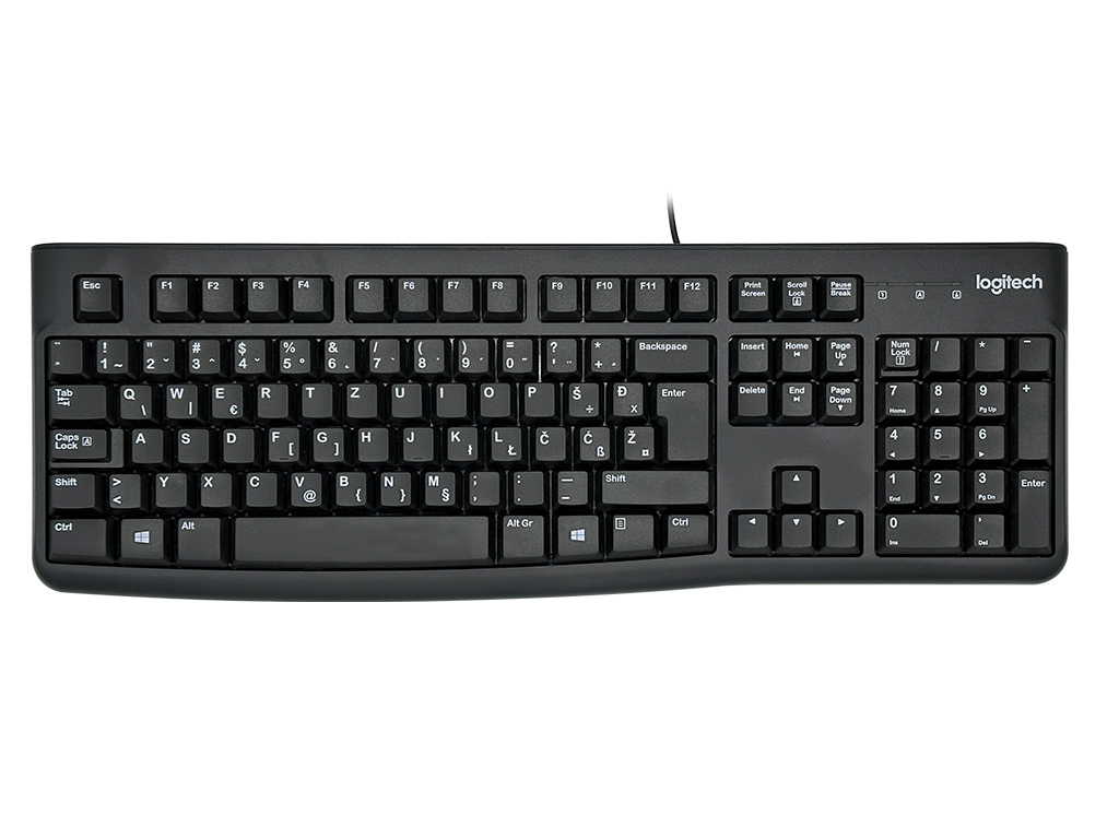 Tipkovnica Logitech OEM K120, USB, SLO - 920-002642