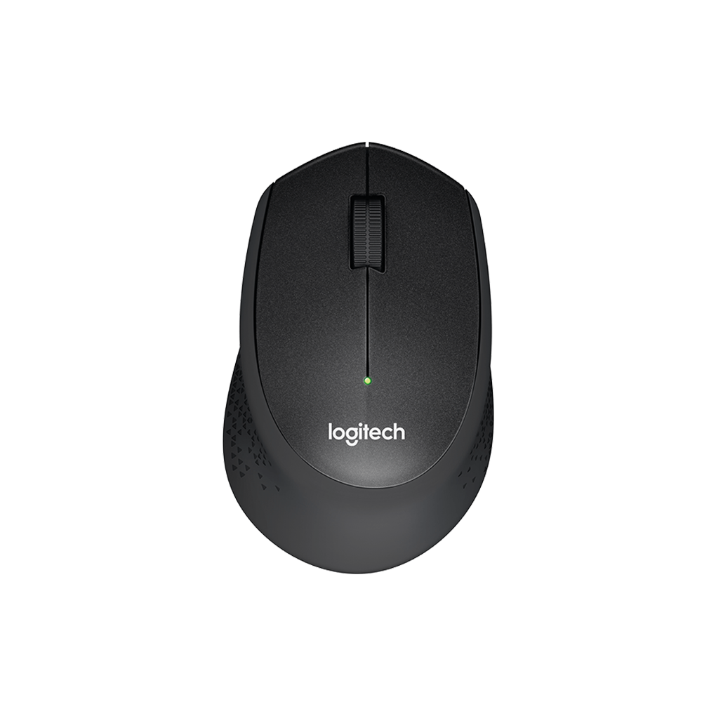 Miš Logitech M330 Silent Plus, črna - 910-004909