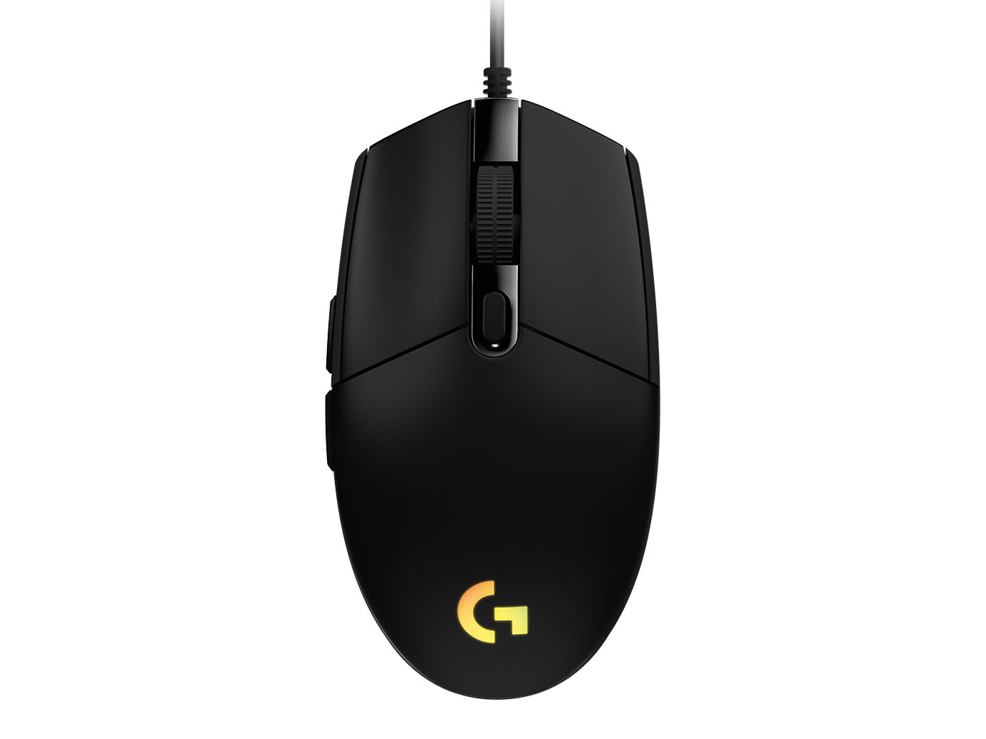 Miš Logitech G102 LIGHTSYNC, črna - 910-005823
