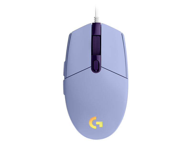 Miš Logitech G102 LIGHTSYNC, vijolična - 910-005854