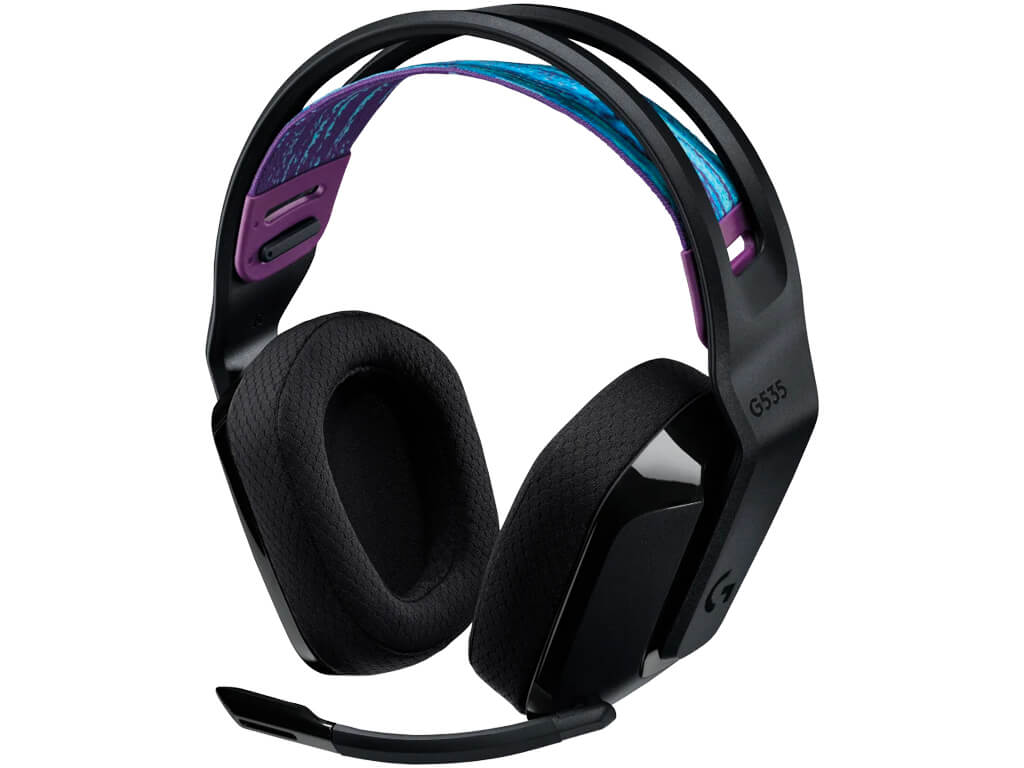 Slušalice Logitech G535 LIGHTSPEED Wireless Gaming, črne - 981-000972