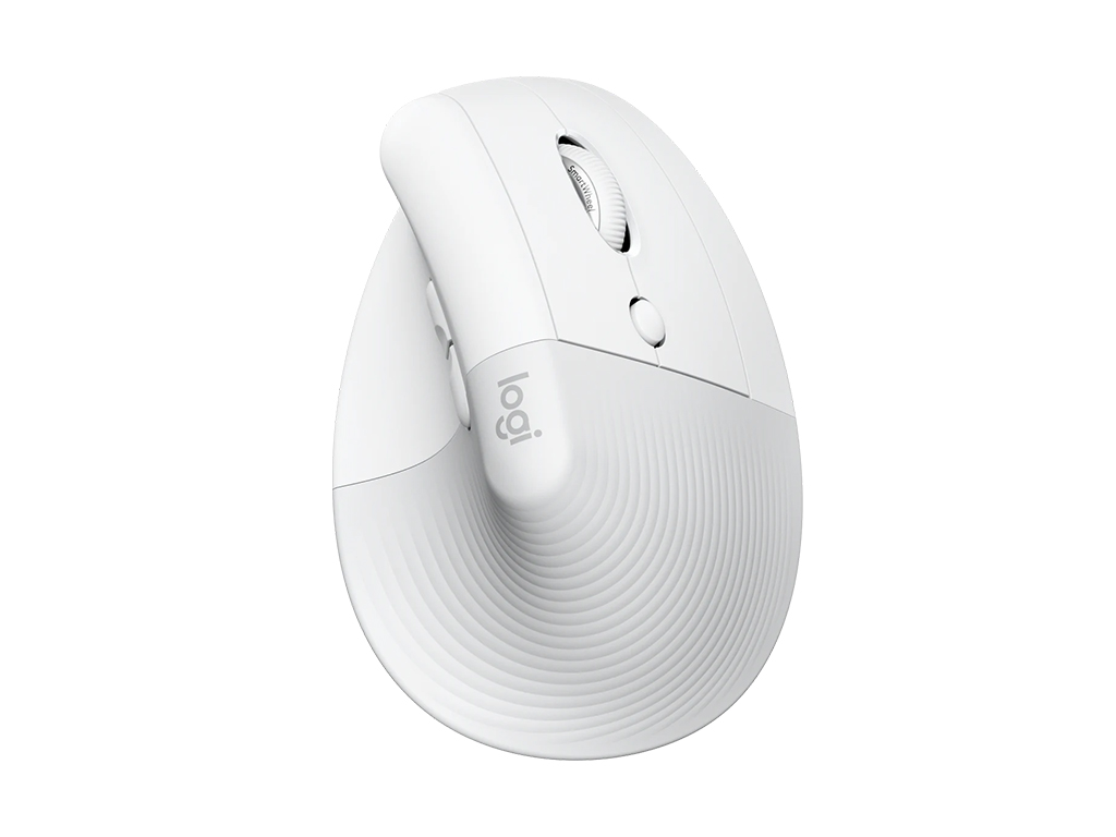 Miš Logitech Lift for Mac Vertical Ergonomic, bela - 910-006477