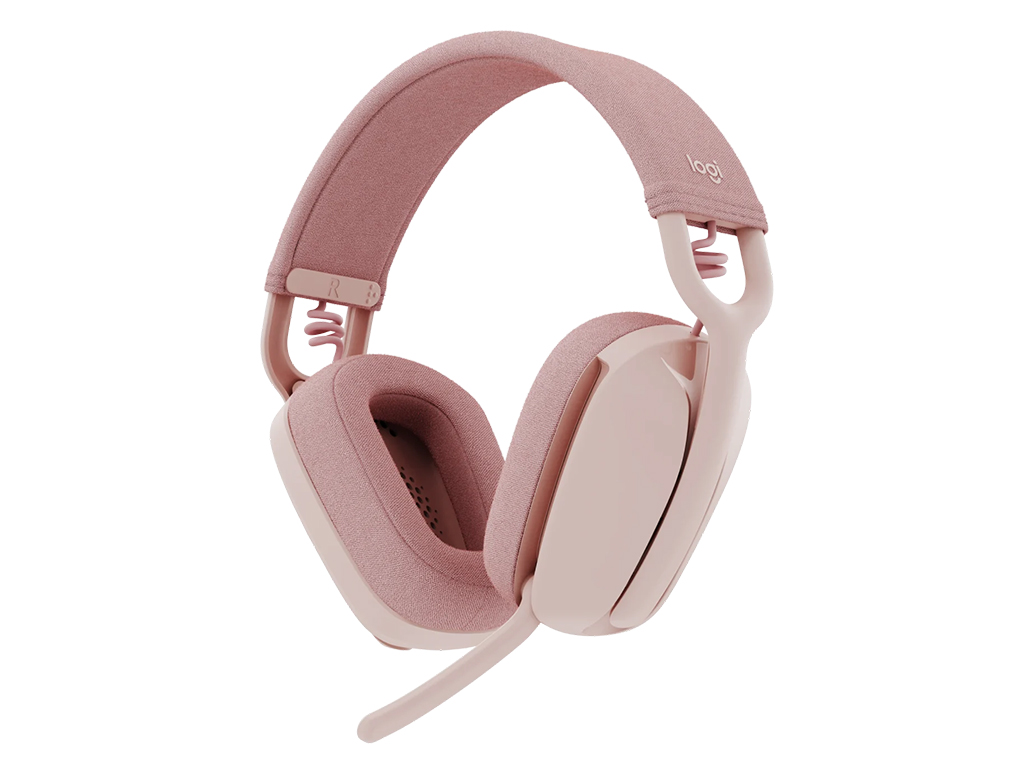 Slušalice Logitech Zone Vibe 100, roza - 981-001224