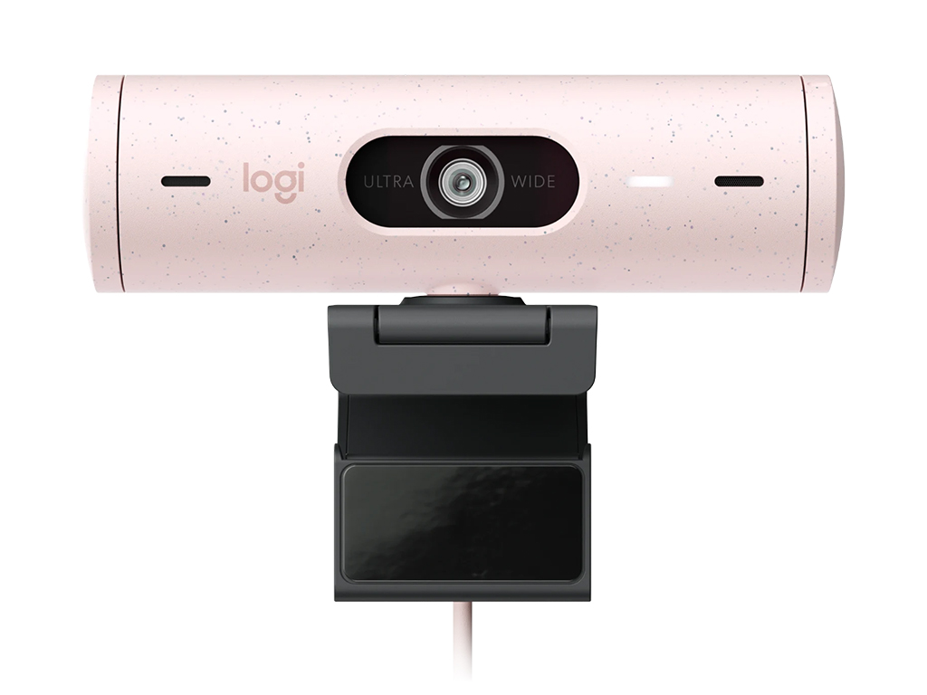 Kamera Logitech Brio 500, roza, USB - 960-001421