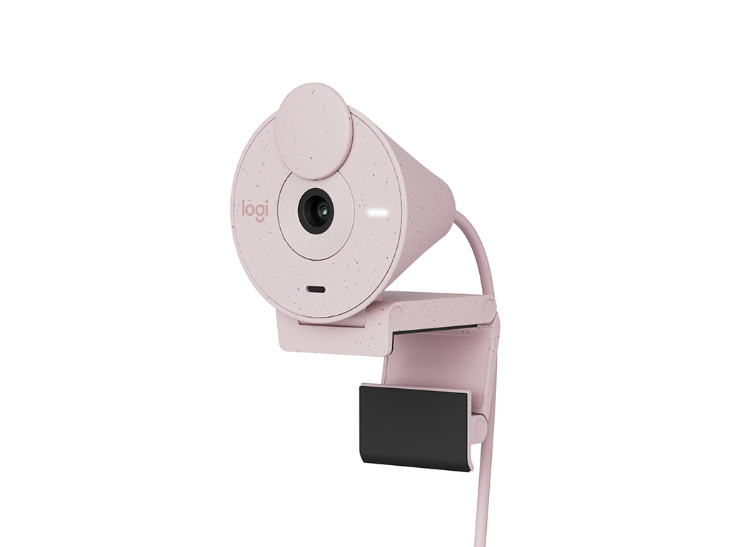 Kamera Logitech Brio 300, roza, USB - 960-001448