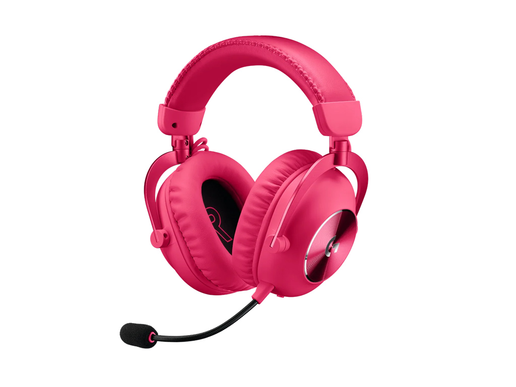 Slušalice Logitech G PRO X 2 LIGHTSPEED Wireless Gaming, roza - 981-001275