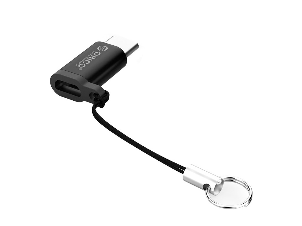 Adapter Micro USB v USB-C, aluminij, ORICO CBT-MT01 - CBT-MT01-BK