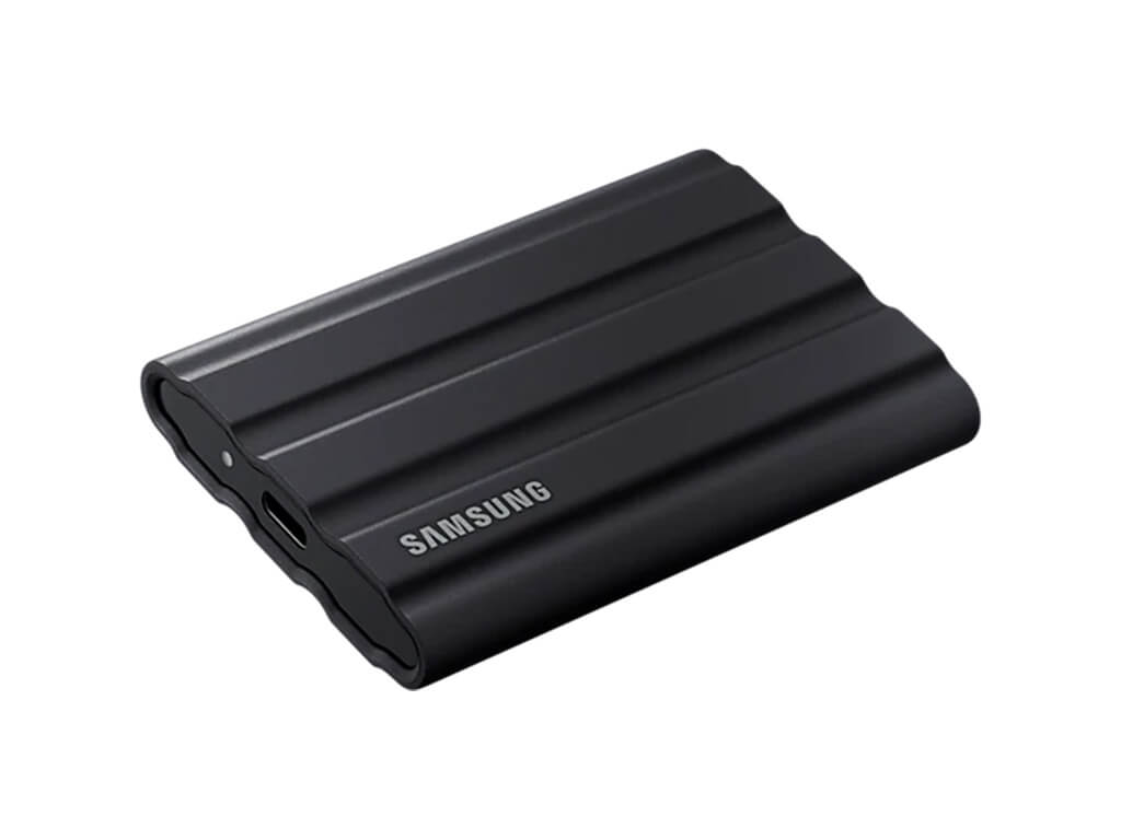 vanjske SSD 1TB Type-C USB 3.2 Gen2 NVMe, IP65, Samsung T7 Shield, črn, MU-PE1T0S - MU-PE1T0S/EU