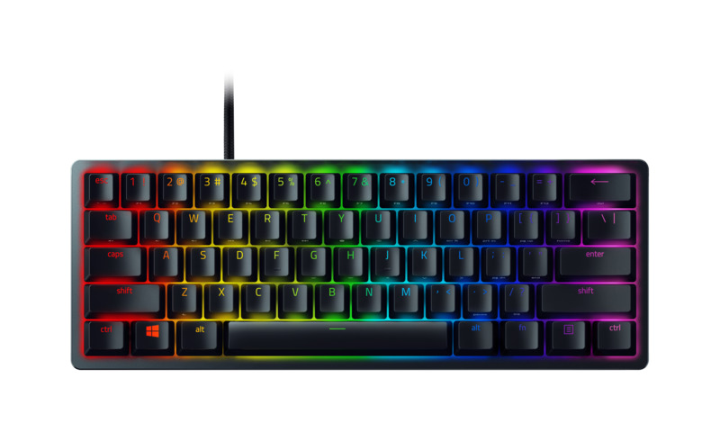 Tipkovnica Razer Huntsman Mini, Linear Optical Switch, US SLO g. - RZ03-03390200-R3M1