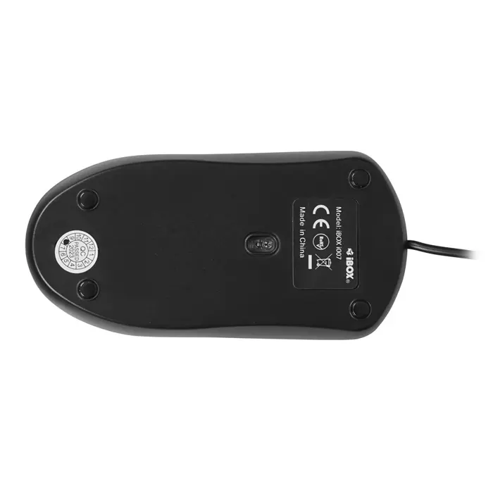 iBOX i010 Rook wired optical mouse, black