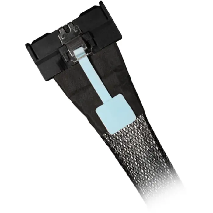 ICY BOX cable MCIO x8 SFF-TA-1016 > MCIO x8 SFF-TA-1016 black, 50cm