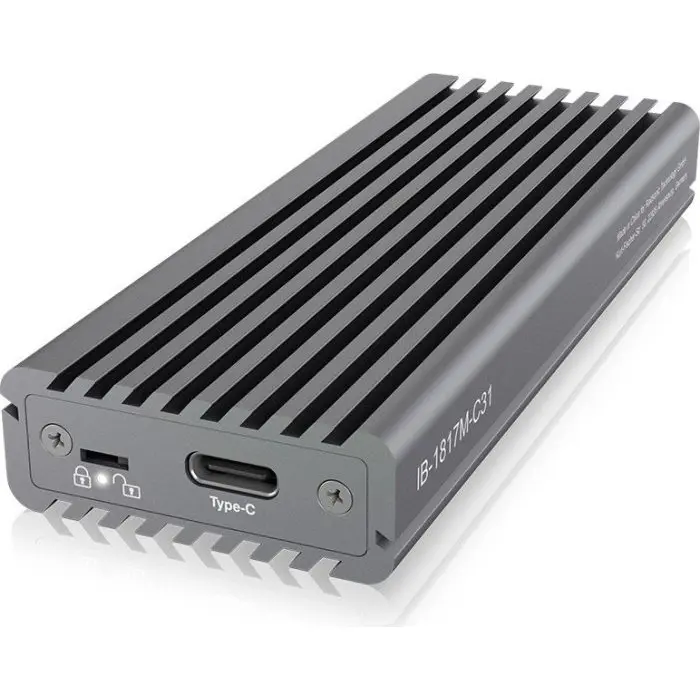 ICY BOX IB-1817m-C31, drive enclosure (gray)