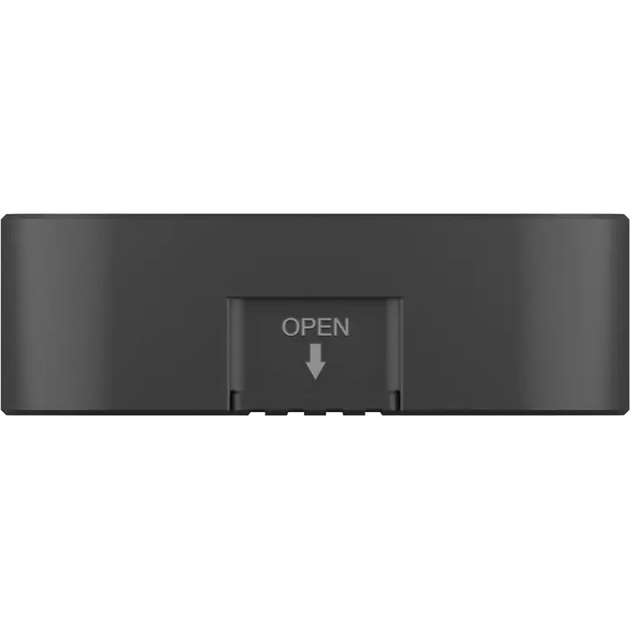 Icy Box IB-1980M-80G M.2 NVMe SSD enclosure (black, with integrated fan)