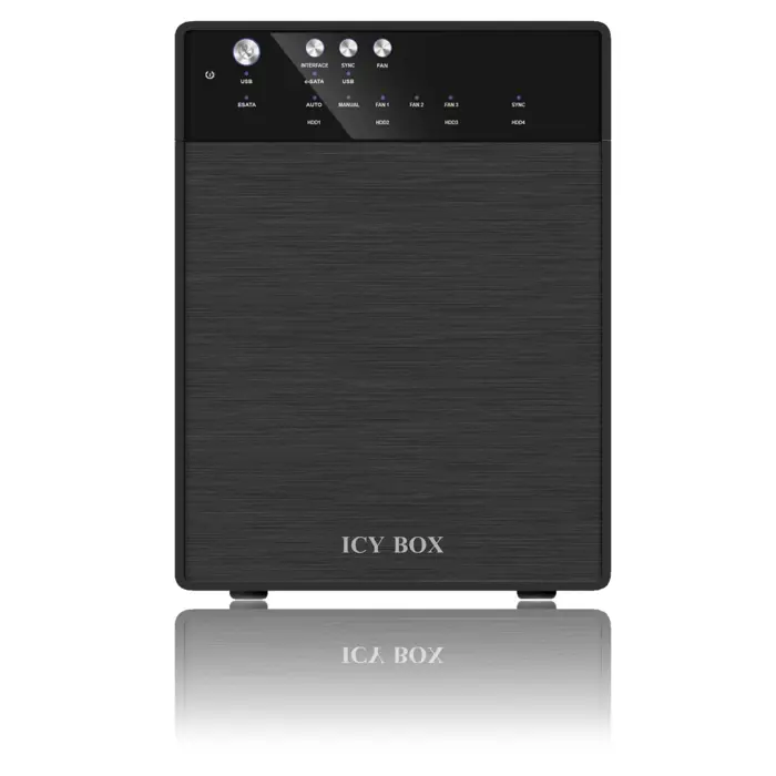 ICY BOX IB-3640SU3 black 4x3.5 inch