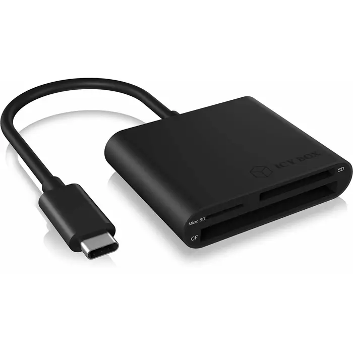 ICY BOX IB-CR301-C3, card reader (black)