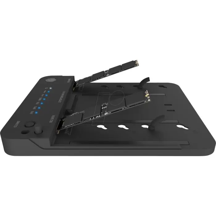 Icybox IB-2915MSCL-C31 "clone & dock" station for M.2 NVME & SATA 2.5”/3.5” SSD/HDD