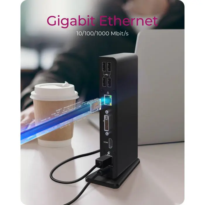 Icybox IB-DK2241AC Multi-Docking USB 3.0 docking station