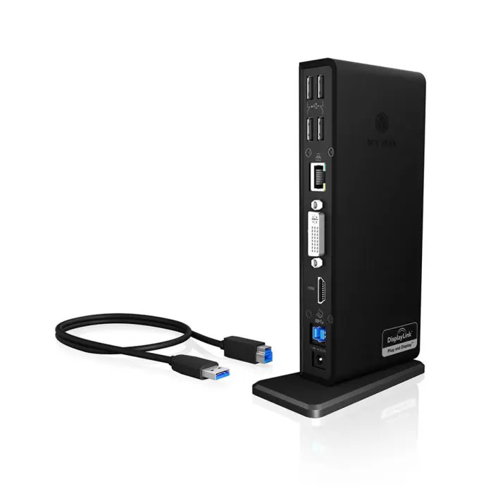 Icybox IB-DK2241AC Multi-Docking USB 3.0 docking station