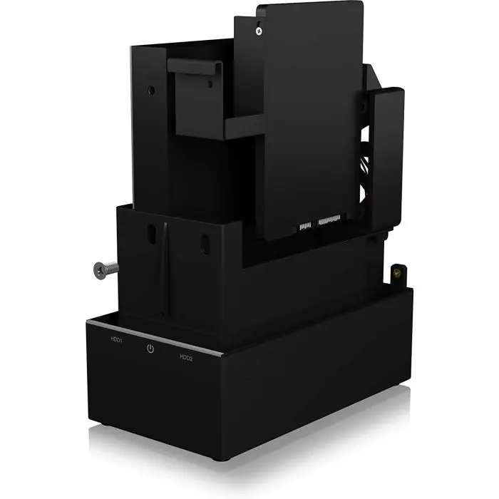 Icybox IB-RD3621-C31 external RAID case for 2 disks 2.5 "or 3.5" SATA